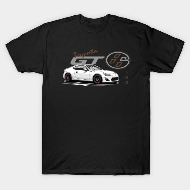 Toyota GT86, JDM Car T-Shirt by T-JD